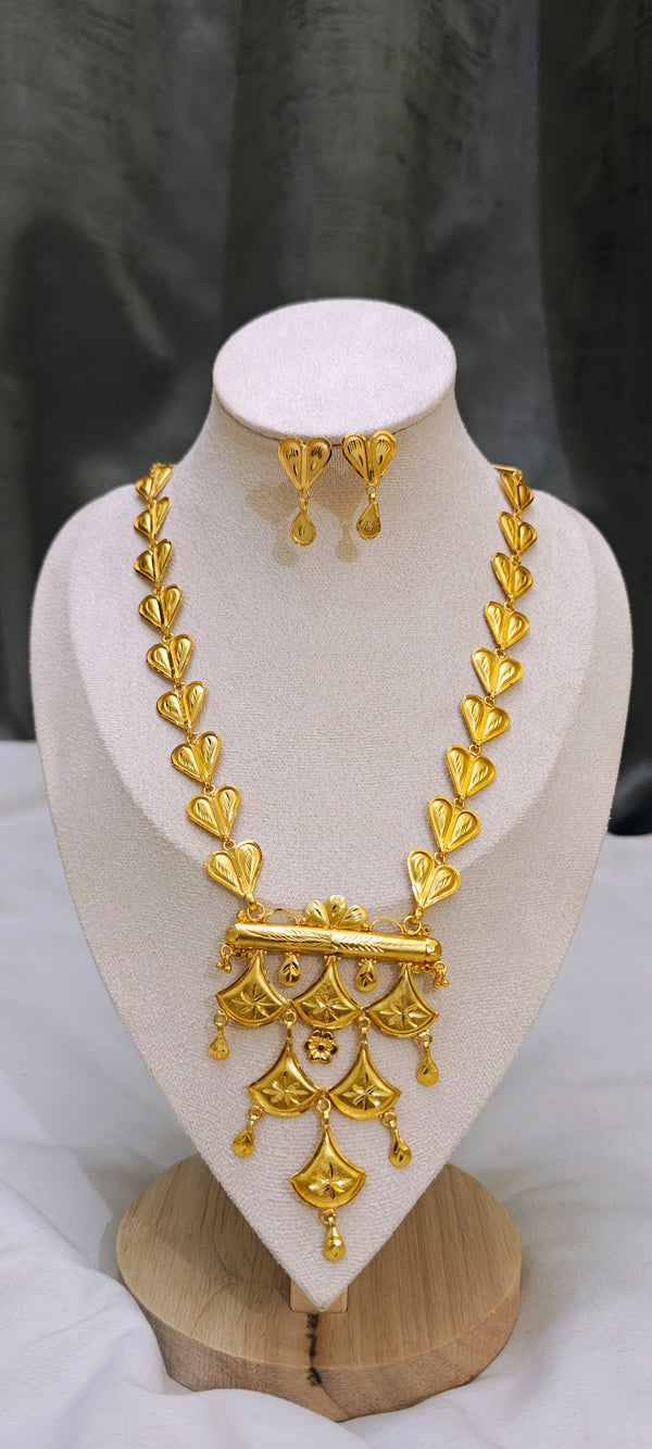 Sitahar/ Ranihar 24crt gold plated, premium quality
