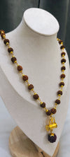 Chain pendent Rudraksh