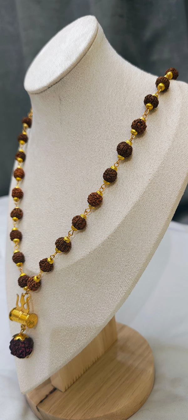 Chain pendent Rudraksh