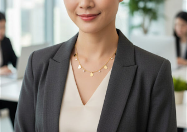 Daily ware anti ternish neckpiece