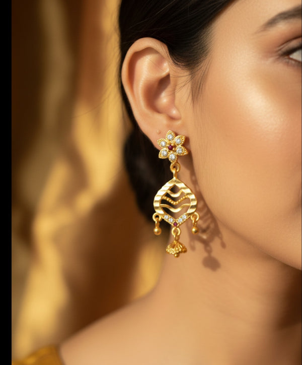 Earring 24crt Gold plated