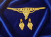 Chokar set 24 carate gold plated