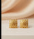 Earring 24crt gold plated