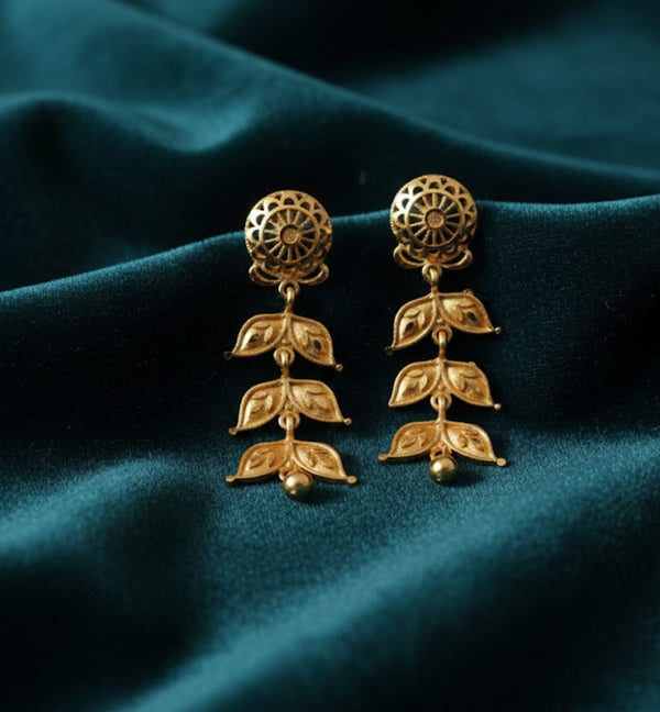 Earring 24ctr gold plated