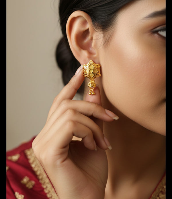 Earring 24crt Gold plated