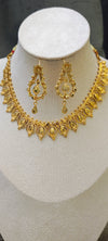 Slick Necklace, 24crt gold plated