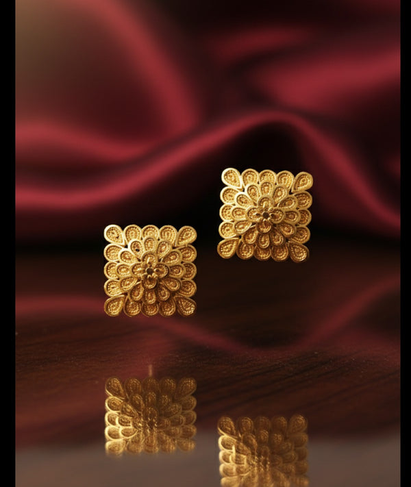 Earring 24crt gold plated