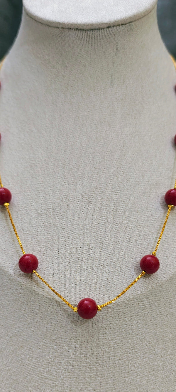 Red Beads Chain